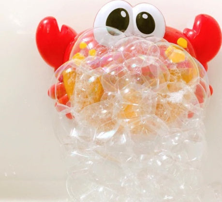 Baby Bath Toys - Automatic Crab Bubble Maker with Music for Children
