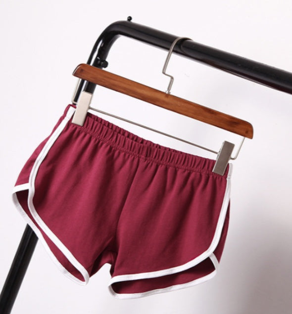 Short butin décontracté taille haute