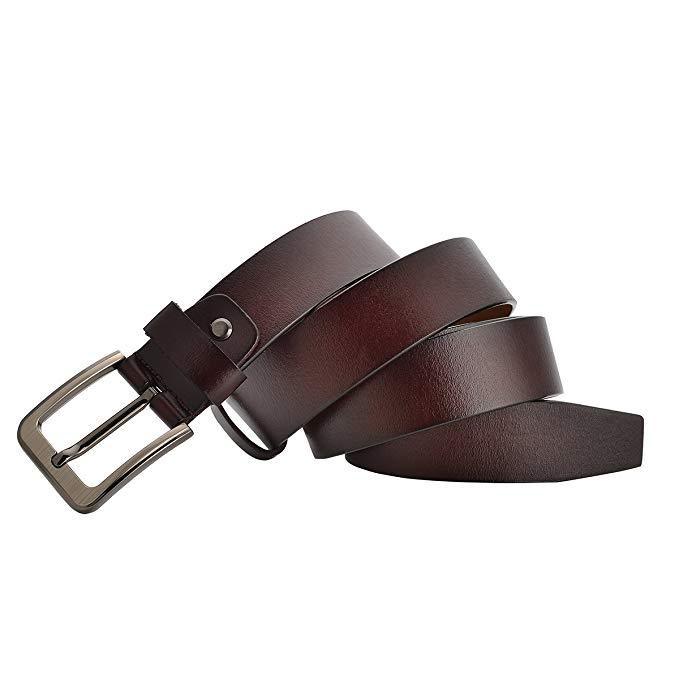 Men's Casual Wild Two-Layer Leather Belt - Adventurous Freedom