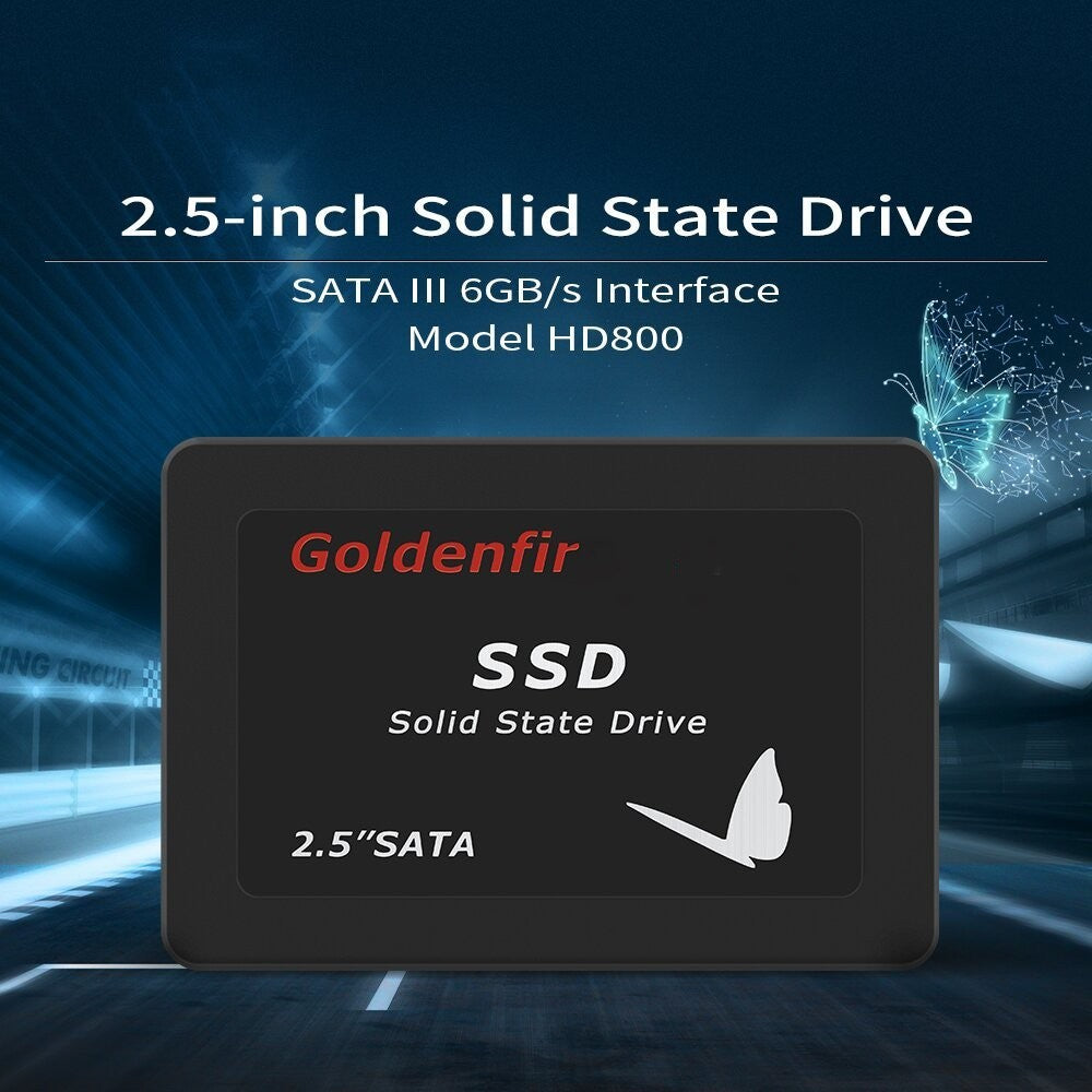 Phantom Butterfly-serien Solid State Drive 128 GB 512 GB SSD Dator Universal SATA 3.0