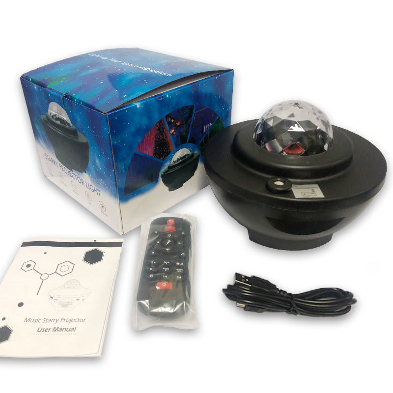 USB-kontroll musikspelare LED nattljus