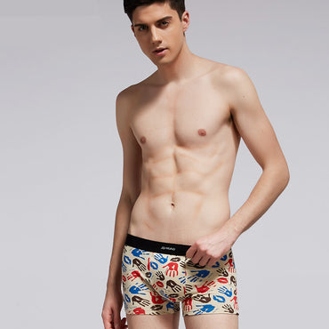 Pure Cotton Youth Trend Modal Boxer Briefs