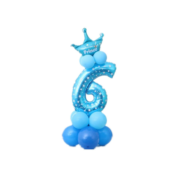 Ballon en aluminium pour fête d'anniversaire
