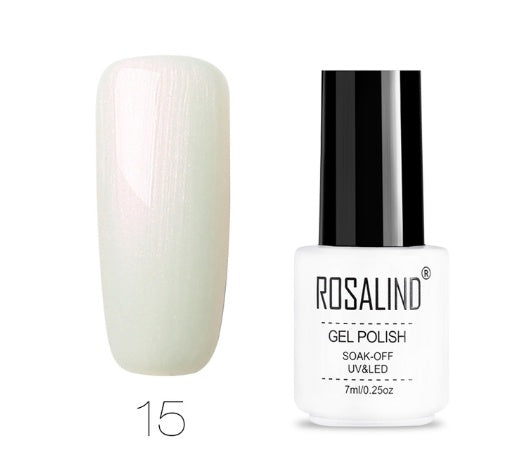 ROSALIND Pure Colors Gel Polish Collection - 7ML | 58 Colors + Base/Top UV/LED