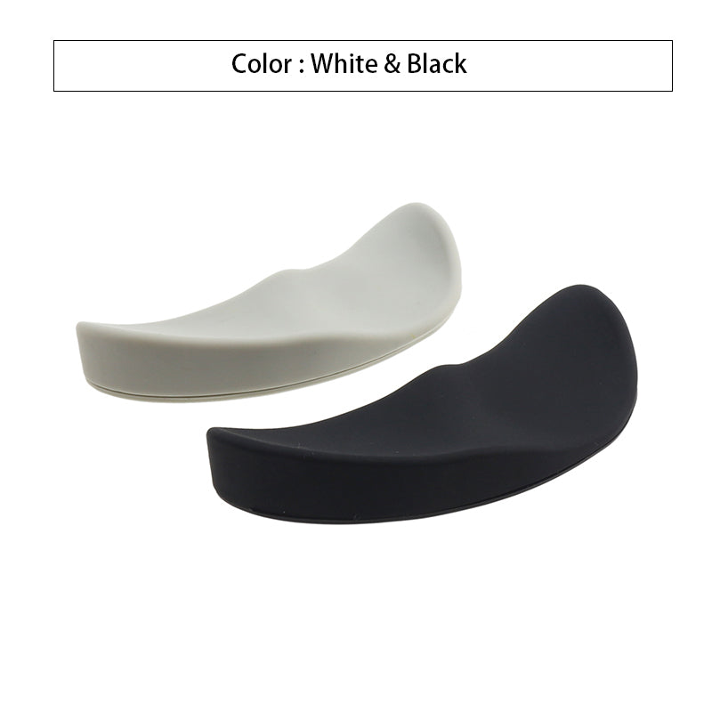 Ergonomiskt mus handledsstöd Musmattor Silicon Gel Non-Slip Streamline handledsstödsstödsmatta Datormusmatta för kontorsspel PC-tillbehör
