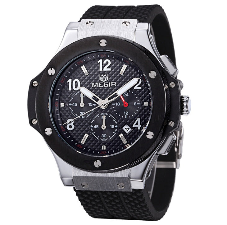 Montres hommes luxe Quartz montre-bracelet mâle sport militaire chronographe montres