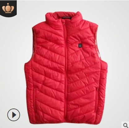 Gilet chauffant en coton