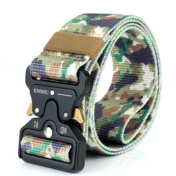 ENNIU Men's Tactical Multi-Function Nylon Outdoor Training Belt - Military Confidence