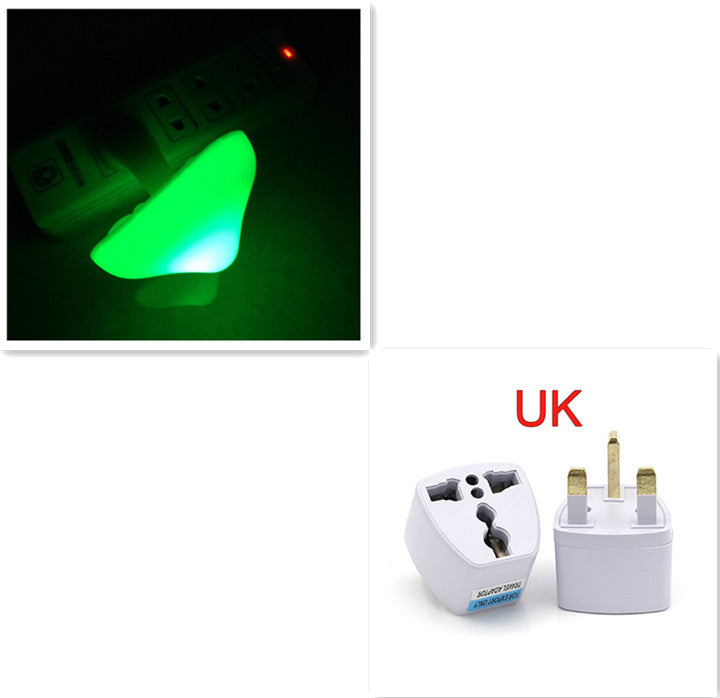 Lampe LED à prise murale en forme de champignon, prise ue US, blanc chaud, capteur de contrôle de la lumière, lumière de chambre à coucher, décoration de la maison