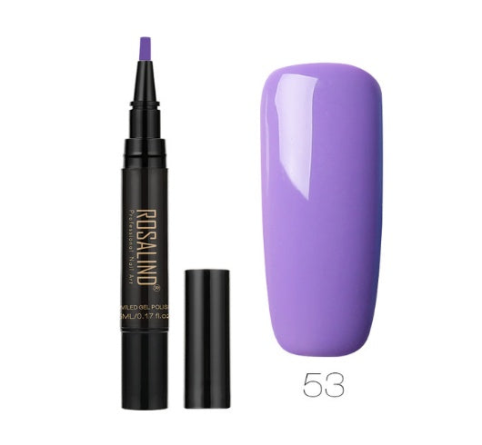 Pure Color Nail Art Pen - 5ML UV/LED | 58 Colors MSDS/SGS Certified