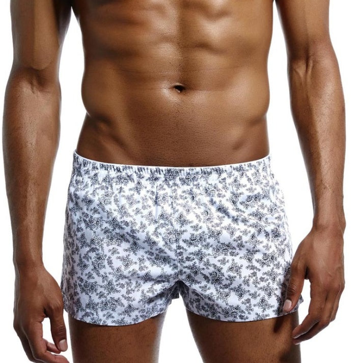 Retro blommig boxershorts