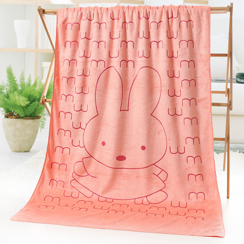 Serviette de bain serviette de plage imprimé dessin animé