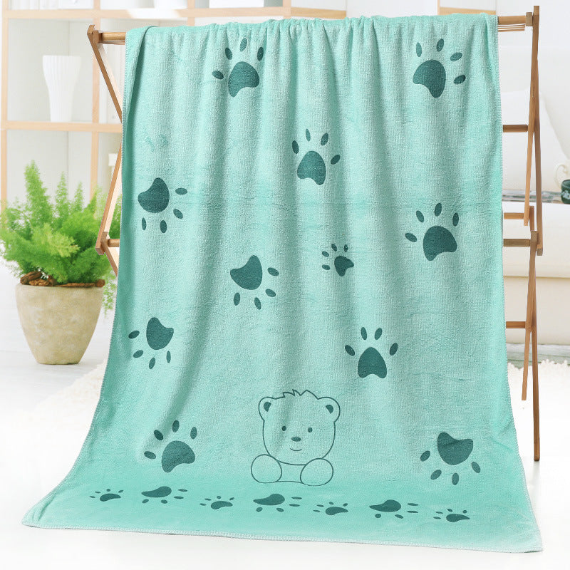 Serviette de bain serviette de plage imprimé dessin animé