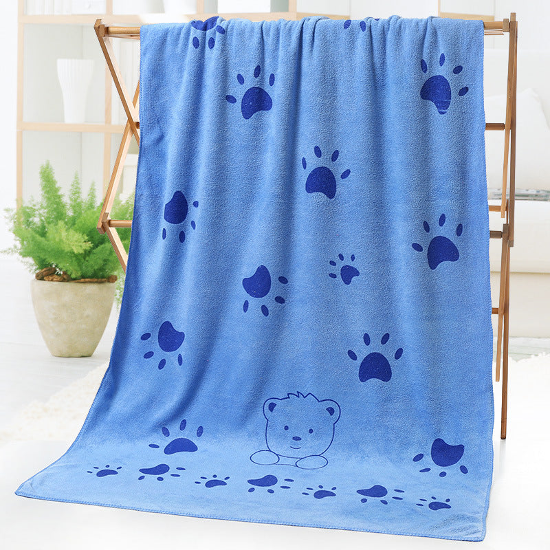 Serviette de bain serviette de plage imprimé dessin animé