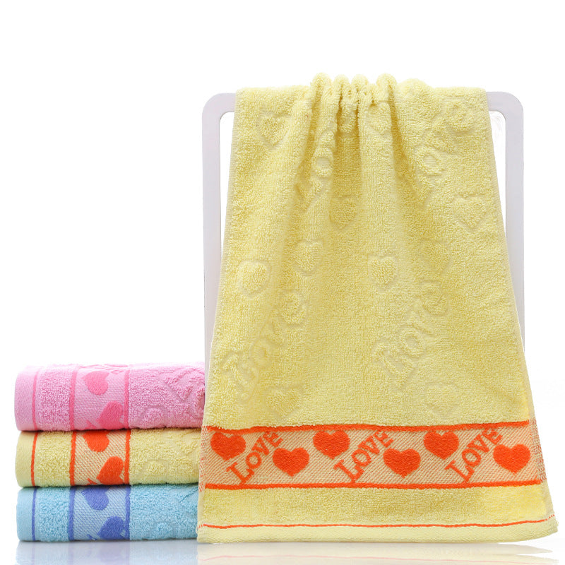 Serviette de visage en coton
