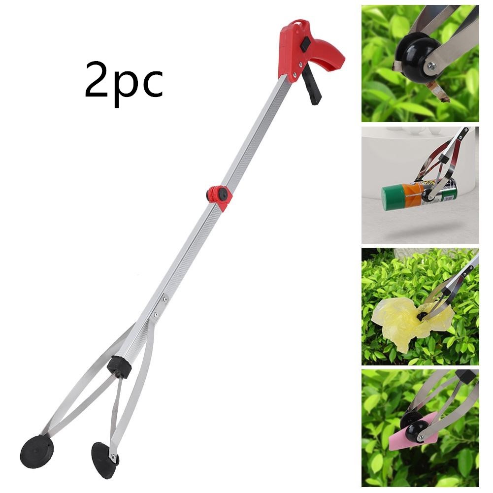 Aluminum Alloy Folding Trash Clip Picking Device Household Picking Unit Sanitation Garbage Clamp Health Clip