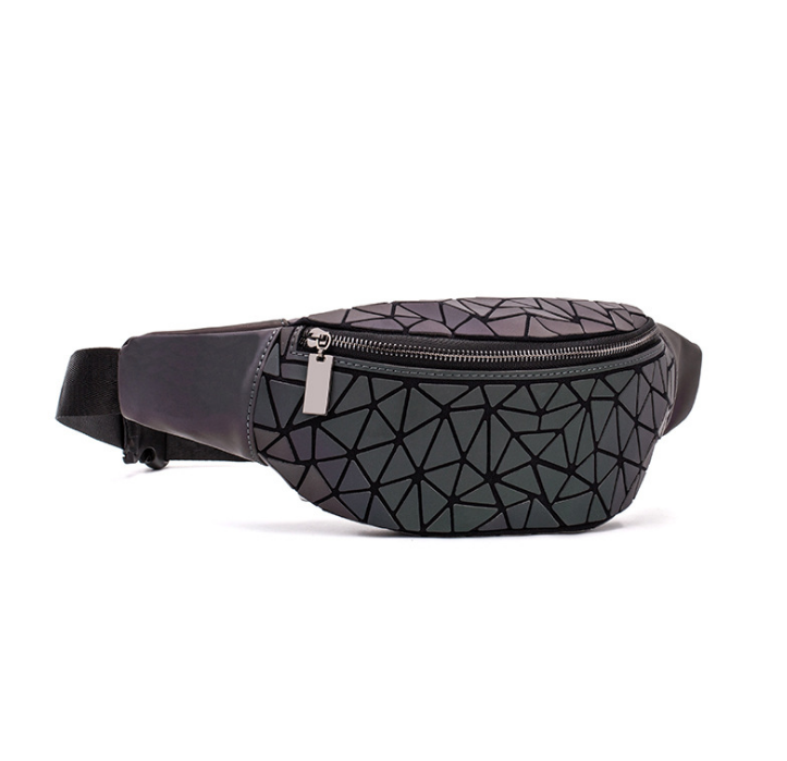 Mode Midjeväskor Dam Midja Fanny Belt Light Bag Lyxmärke Geometri Midjeväska Bröstpaket Mobiltelefonväska