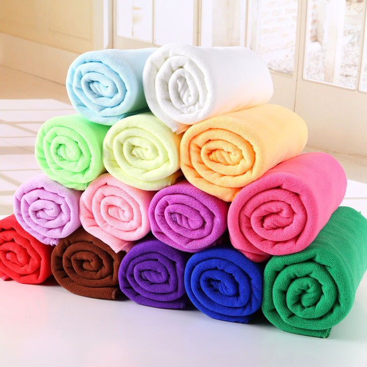 Serviette de bain en microfibre, serviette de plage