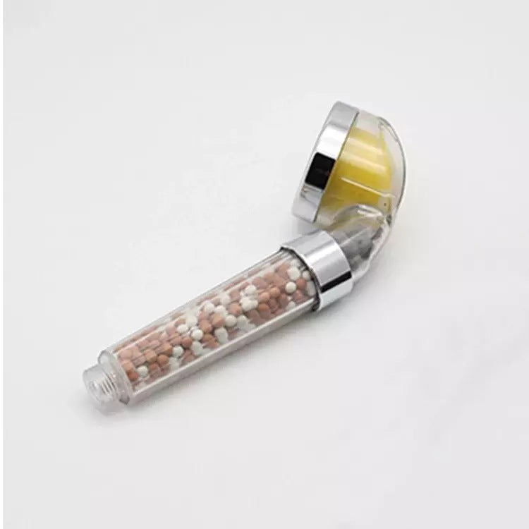 Bathroom Aroma Shower Head - Vitamin C Lemon Scent Anion High Pressure Water Saving Filtering Shower
