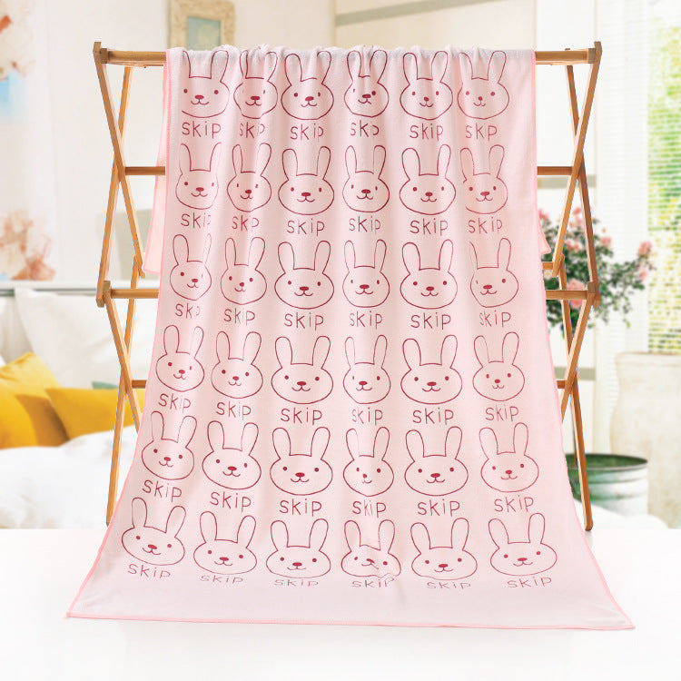 Serviette de bain serviette de plage imprimé dessin animé
