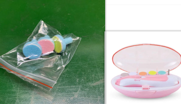 Polisseuse à ongles électrique multifonctionnelle anti-rayures pour bébé