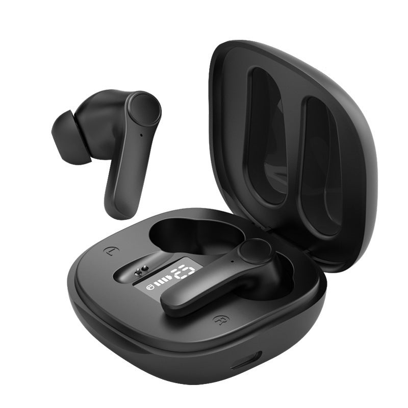 Trådlösa Bluetooth-kompatibla översättningshörlurar Bärbar In-ear-översättare