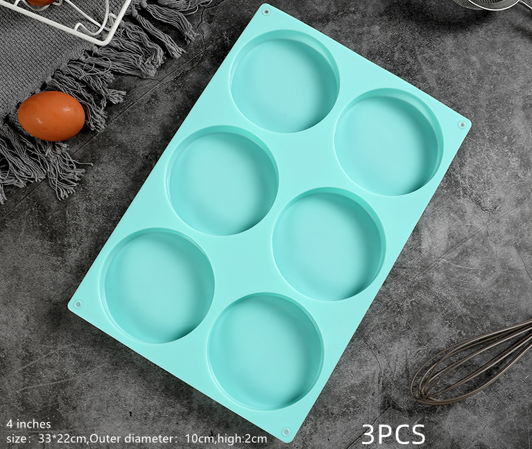 Moules à gâteau en mousseline de silicone
