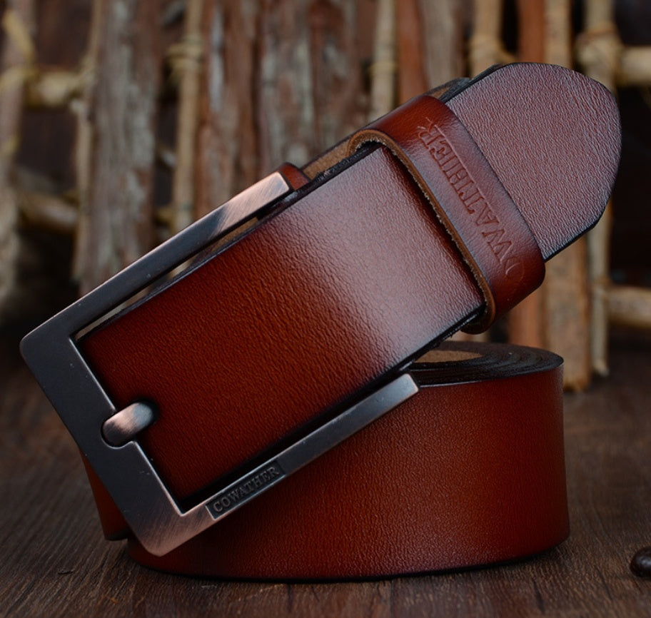 Men's Leather Belt - Classic Simplicity