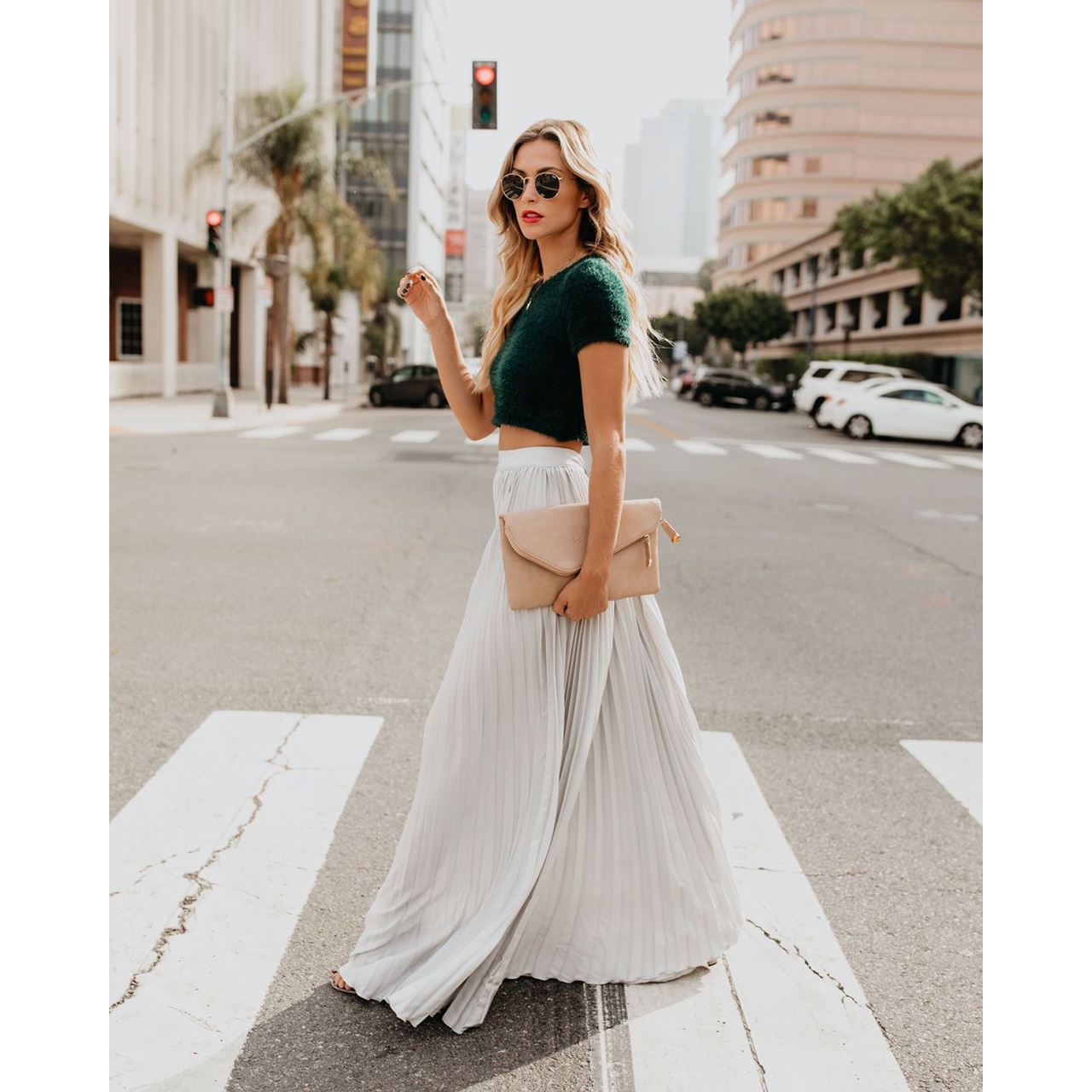 Women fashion casual skirt girls high Waist long skirts - Casual Elegance