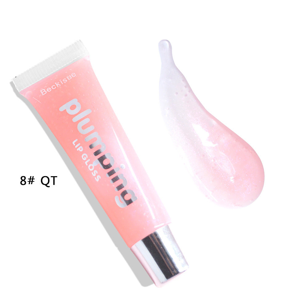 Brillant à lèvres repulpant brillant cerise humide maquillage plus dodu grand brillant à lèvres hydratant Volume dodu brillant vitamine E huile minérale