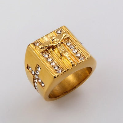 Jesus kors ring
