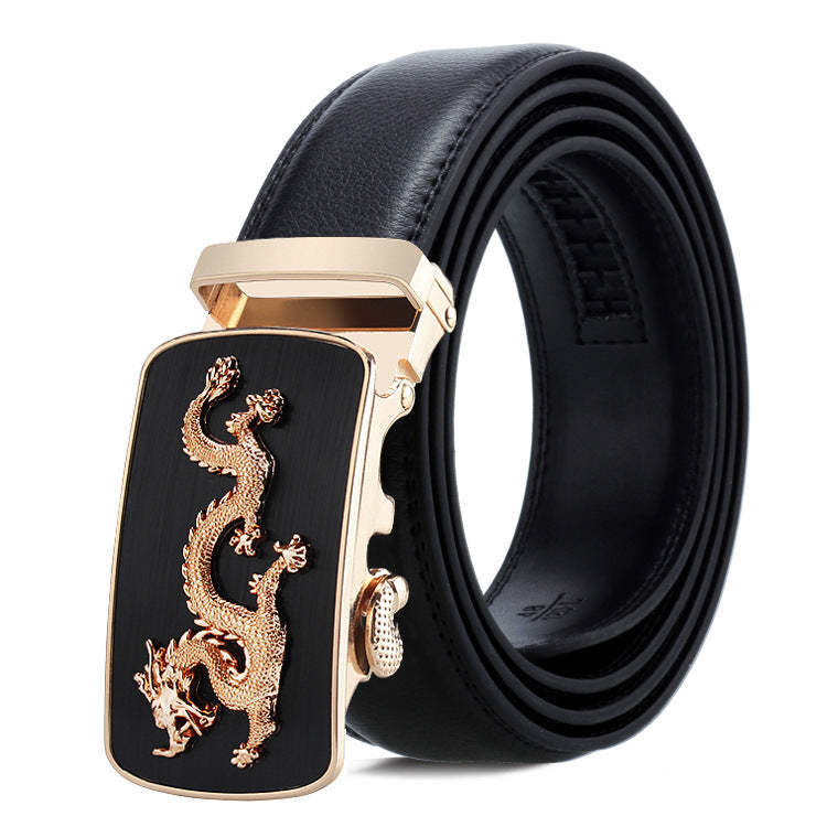 Men's Automatic Buckle Business Trouser Belt - Professional Efficiency