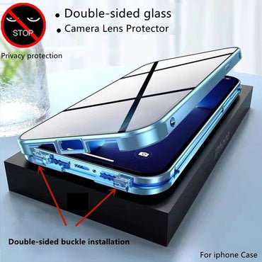 Lunettes de protection anti-confidentialité pour étui de téléphone Magneto