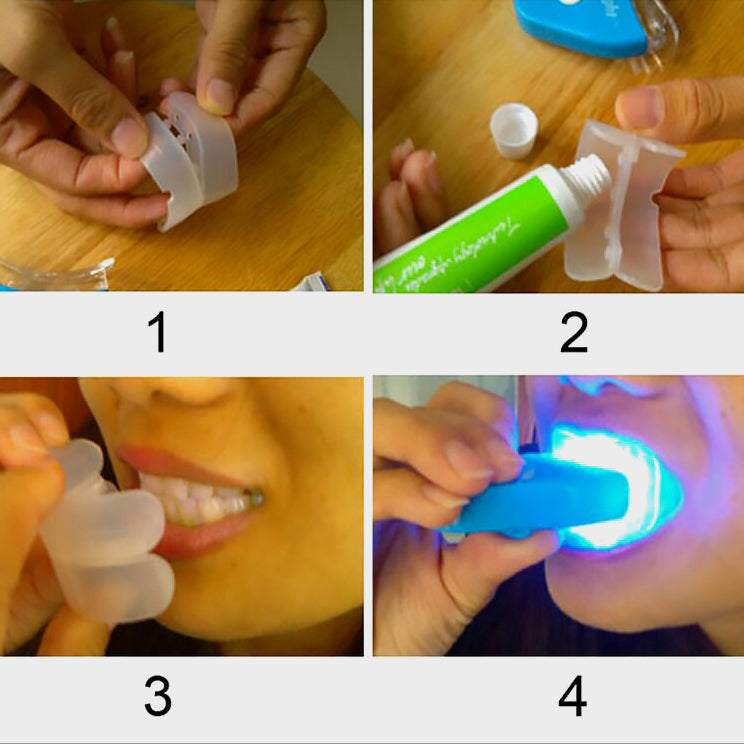 LED tandblekning