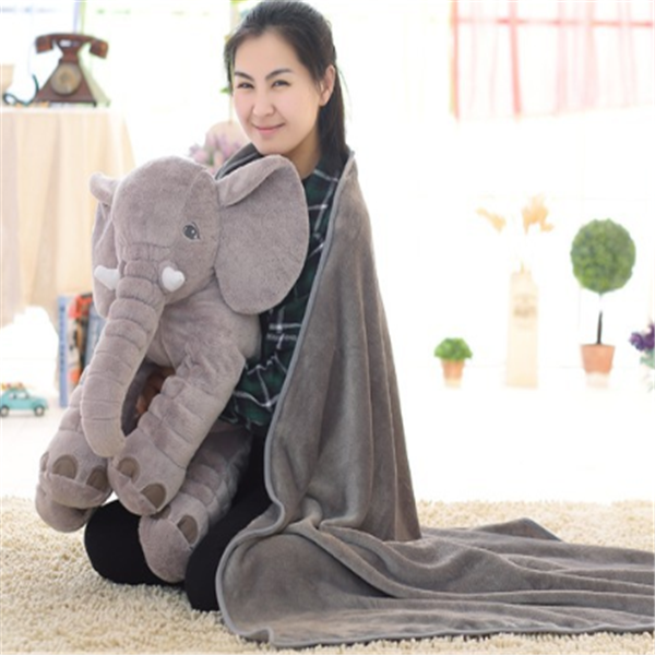 Oreiller poupée éléphant bébé confort dormir avec