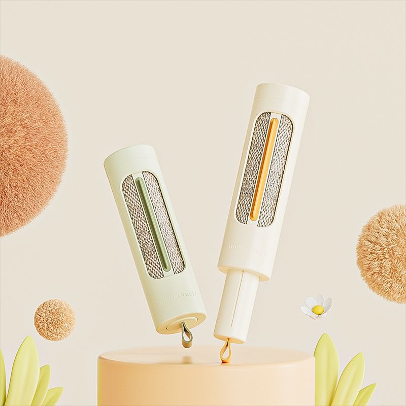 Brosse électrostatique d'épilation bidirectionnelle