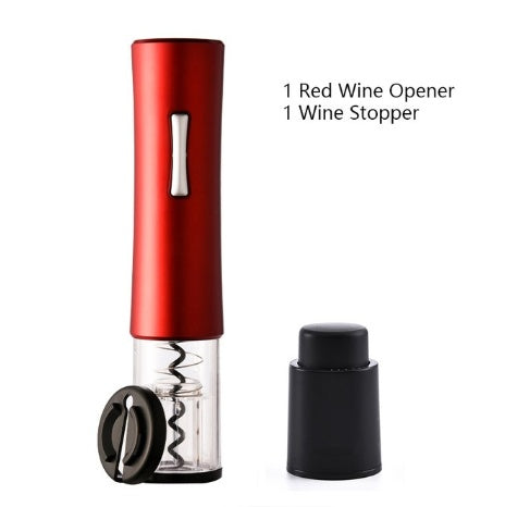 Electric Wine Opener Corkscrew Foil Cutter Set Automatic High-End Bottle Opener for Wine Kitchen