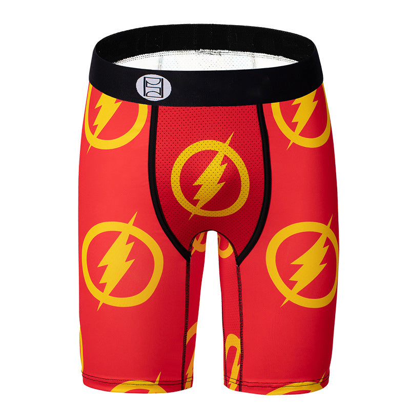 Tecknade tryckta pojkar boxershorts för män