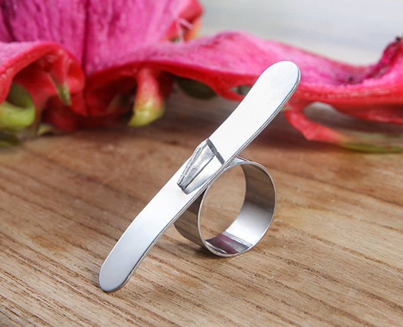 Rostfritt stål Peeler Ring Köksprylar