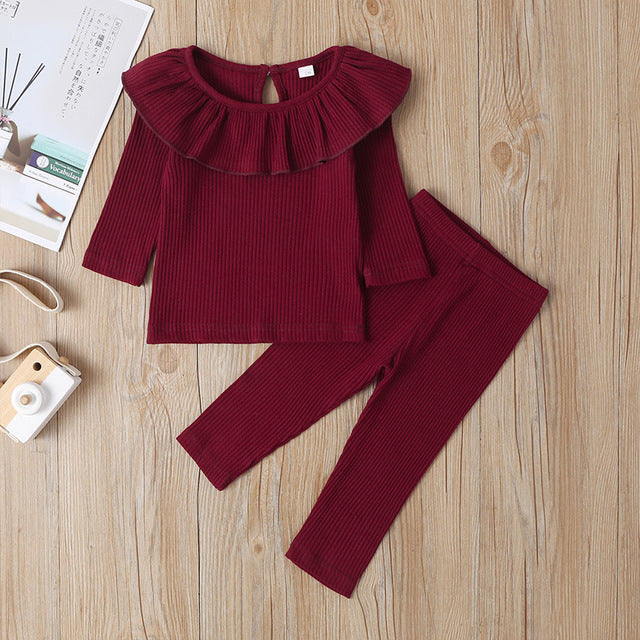 Lotus Leaf Girl Pants - Professional Design