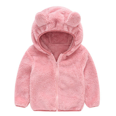 Veste d'hiver en fausse fourrure pour fille