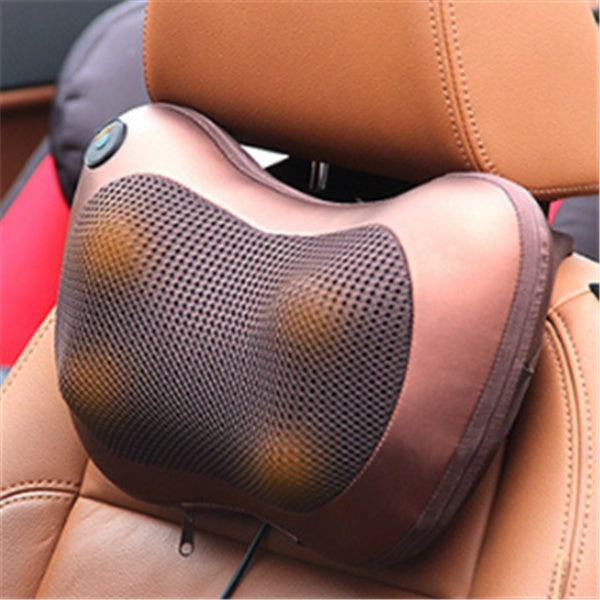 Multifunctional Neck Massager - Electric Massage Pillow for Home & Car