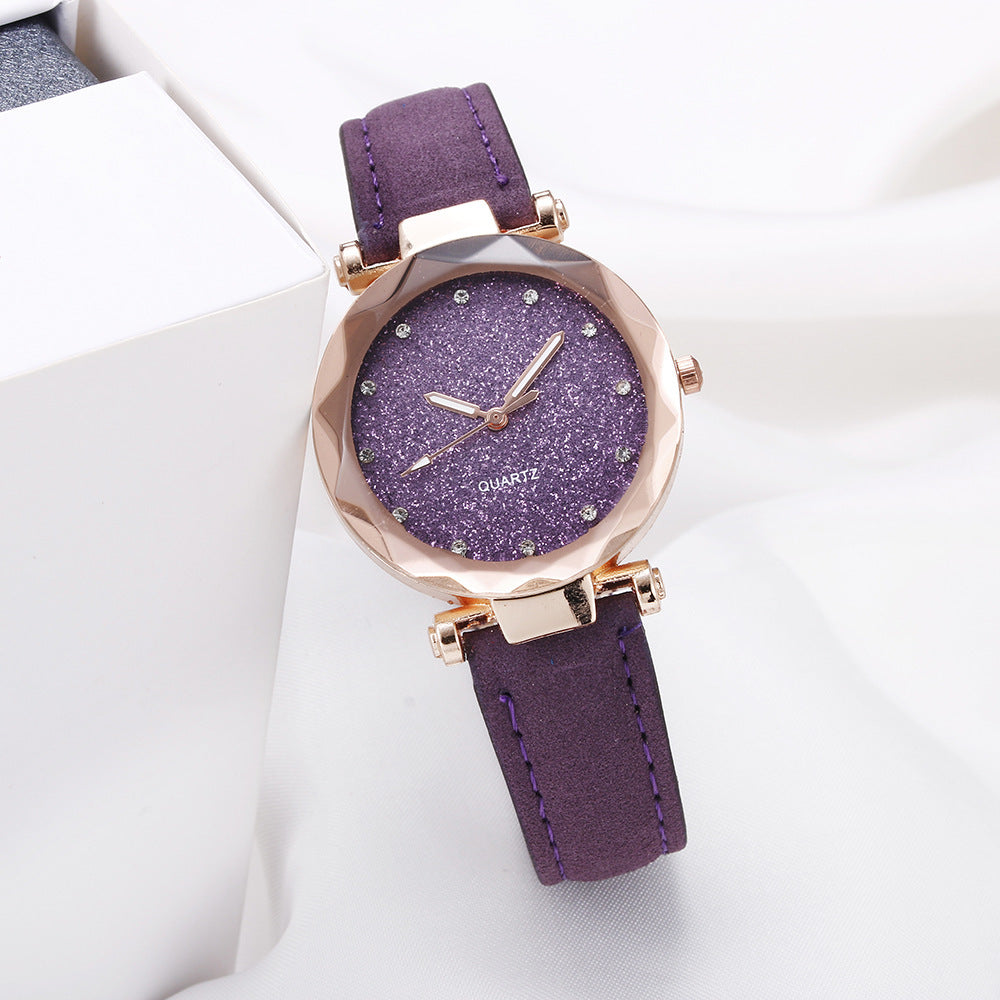 Starry Watch - Timeless Stylish Sophisticated Sleek Vibrant Elegant Durable Water-Resistant