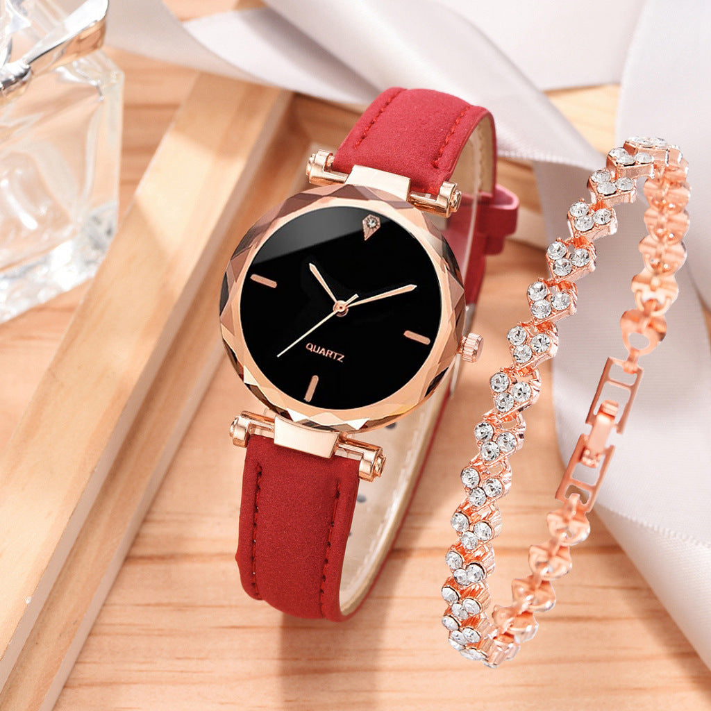 Klocka Enkel Bälte Klocka Quartz Klocka Armbandskostym