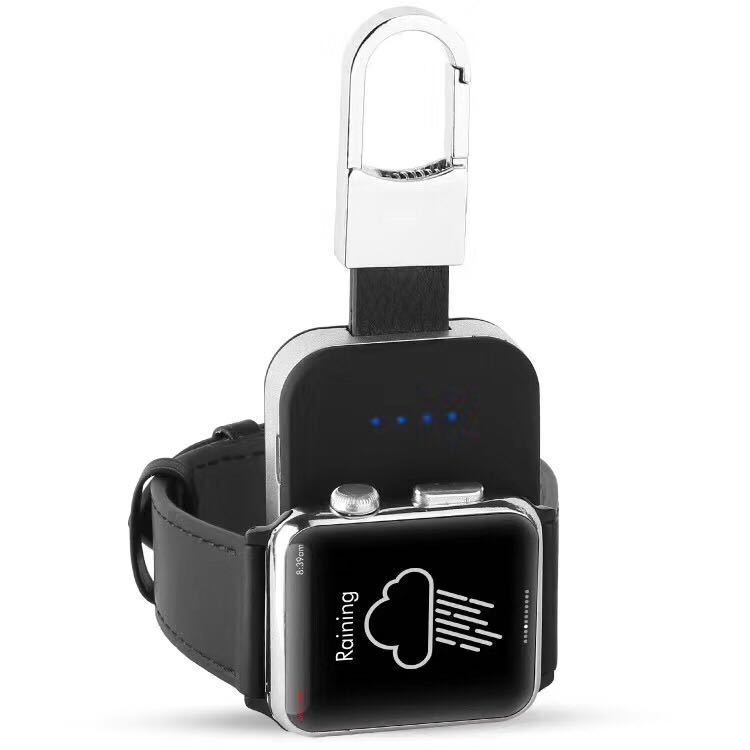 Powerbank nyckelring mobil power mini klocka trådlös laddare