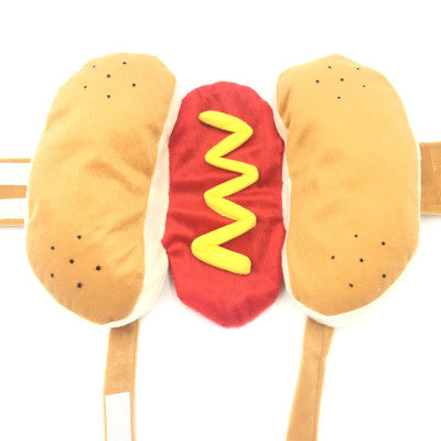 Vêtements pour animaux de compagnie Hot Dog Burger chat vêtements pour chien vêtements pour chien