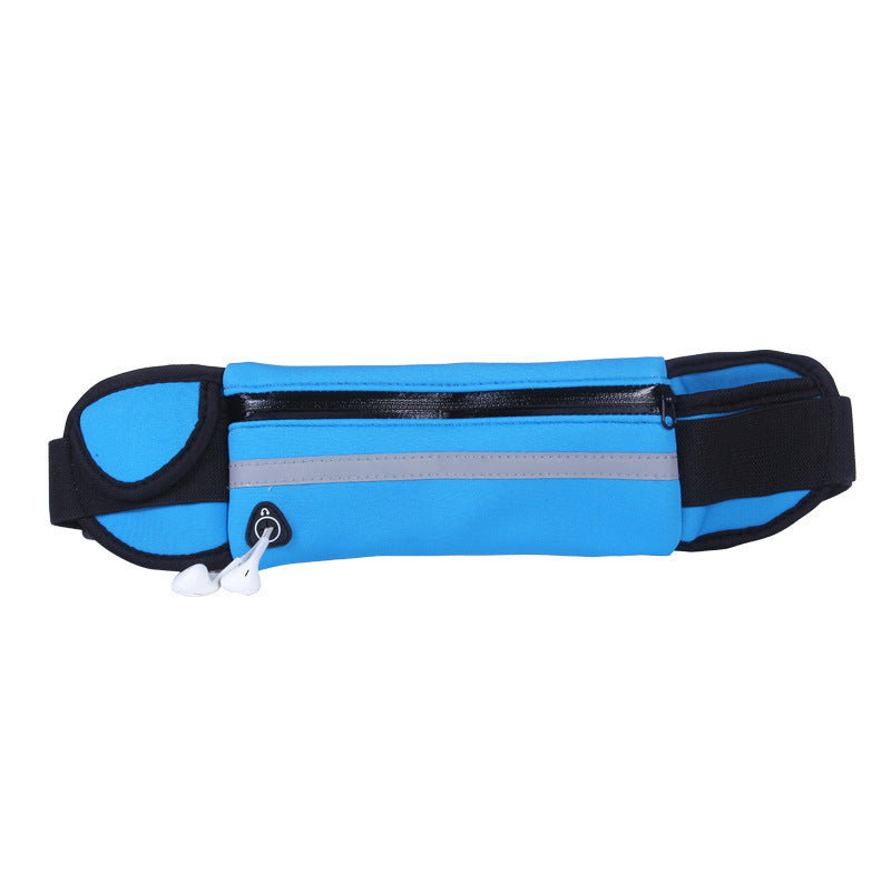 Fitness Midjeväska Med ficka Slim Running Jogging Bälte Fanny Pack Väska För Vandring Cykling Träning Sport Gym