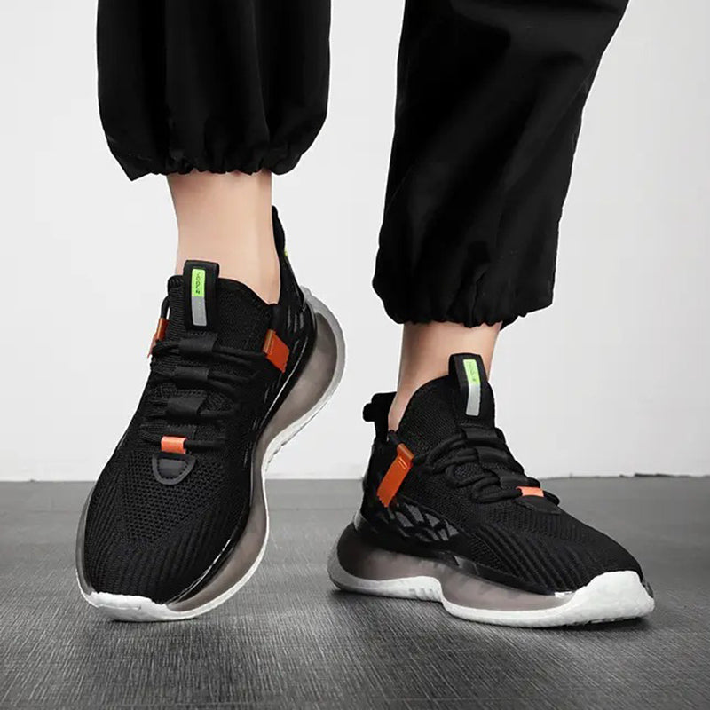 Mesh Sneakers Herr Löparskor med snörning