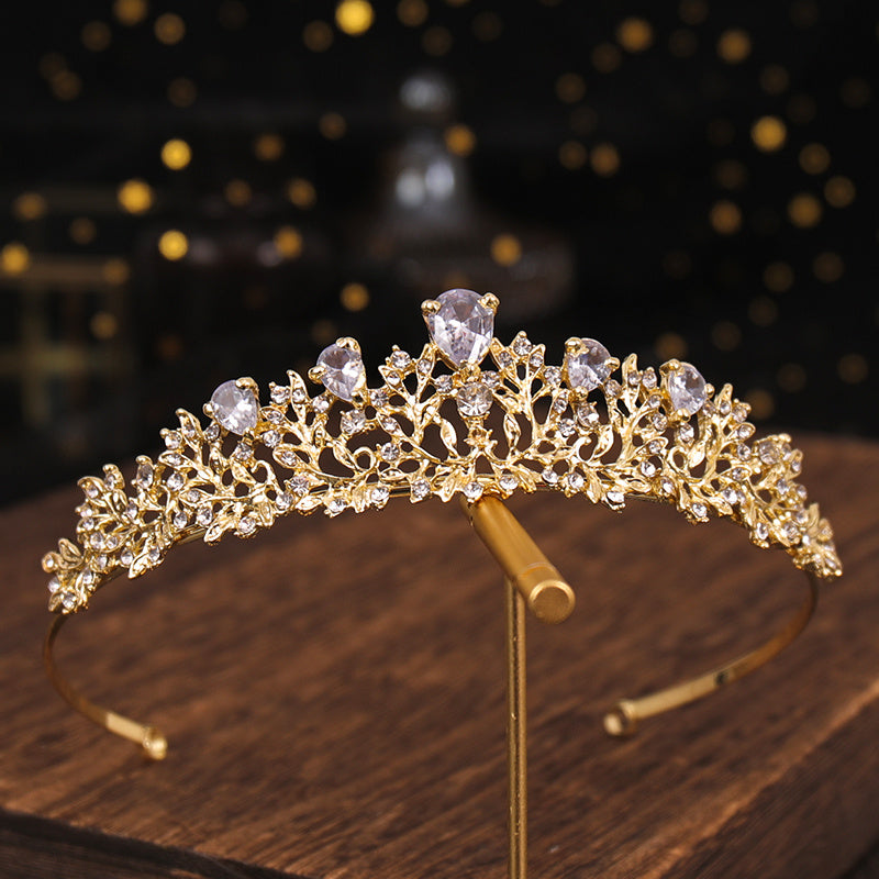 Fashion Wedding Dress Crown Hair Accessories - Optimerad