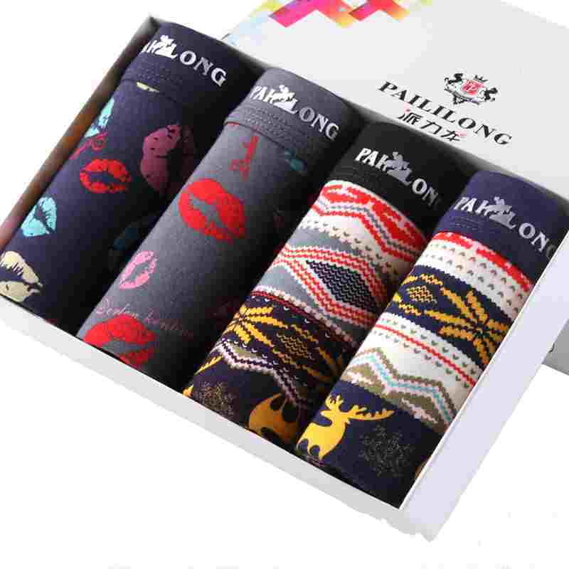 Presentförpackning med modalboxershorts för män
